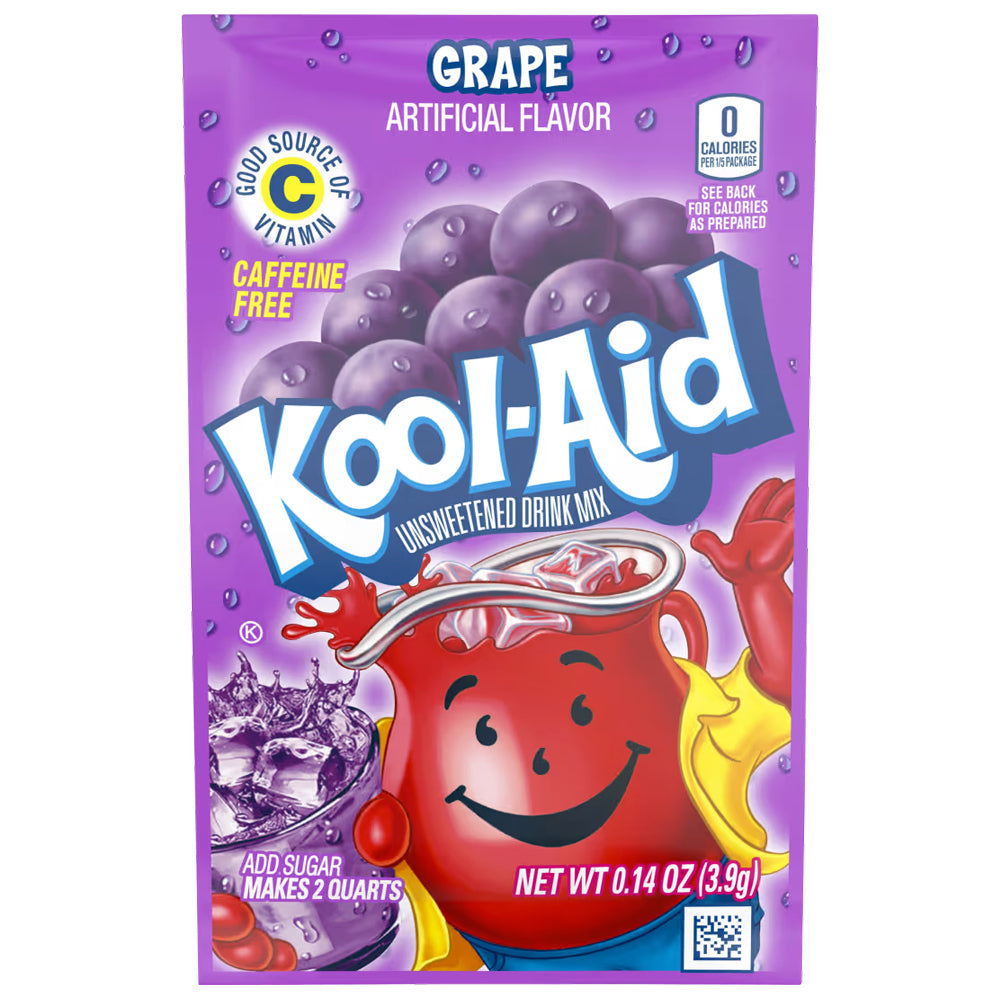 Kool Aid Unsweetened Drink Mix Grape 3,9g