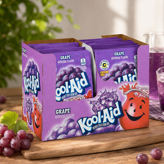 Kool Aid Unsweetened Drink Mix Grape 48 x 3,9g Vorratspack