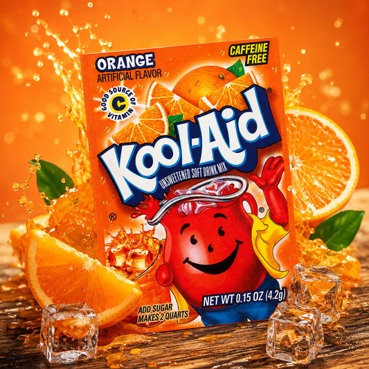 Kool Aid Unsweetened Drink Mix Orange 4,2g