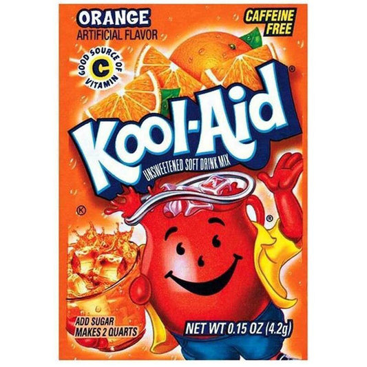 Kool Aid Unsweetened Drink Mix Orange 4,2g
