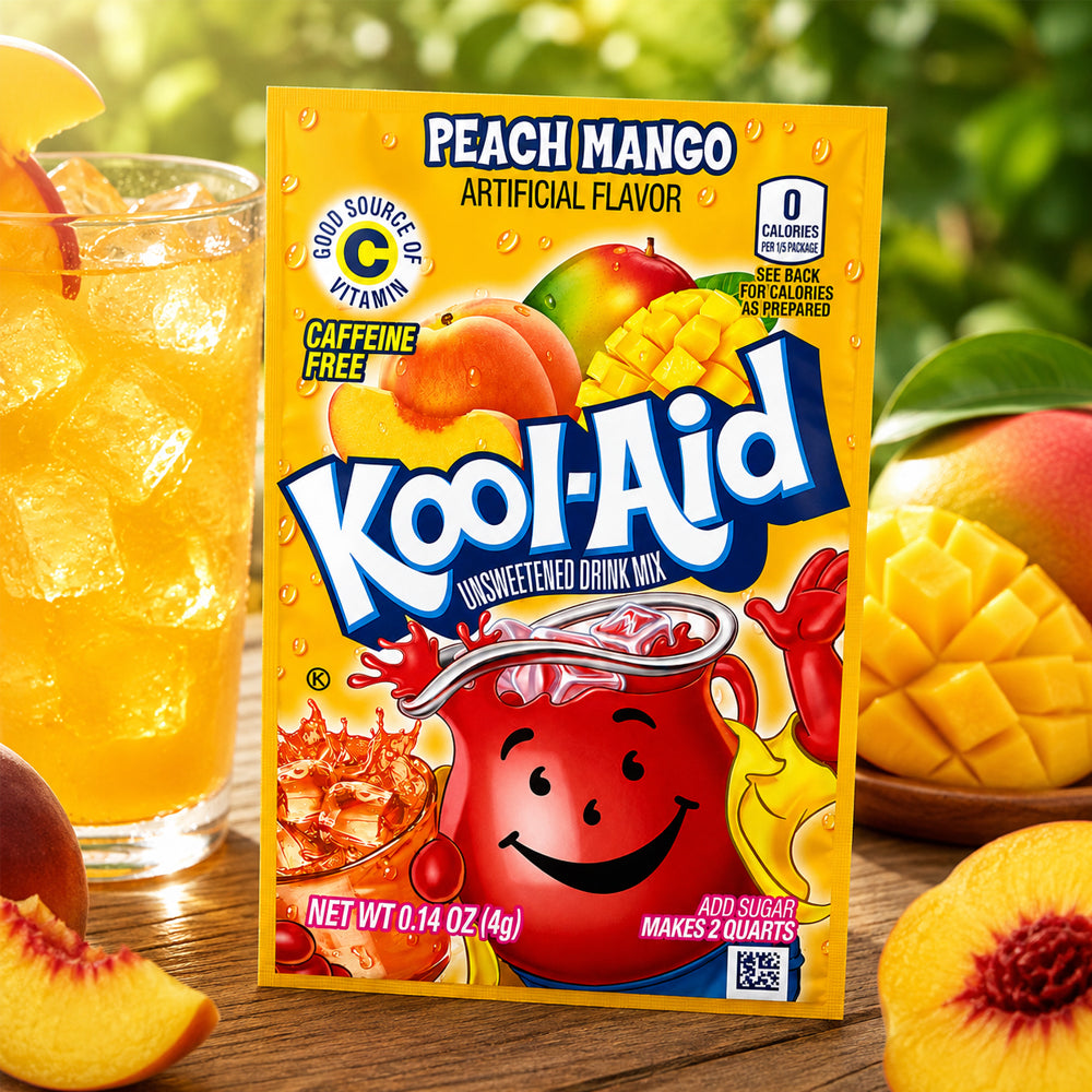 Kool Aid Unsweetened Drink Mix Peach Mango 4g