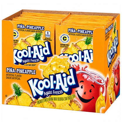 Kool Aid Unsweetened Drink Mix Pina-Pineapple 48 x 3,9g Vorratspack