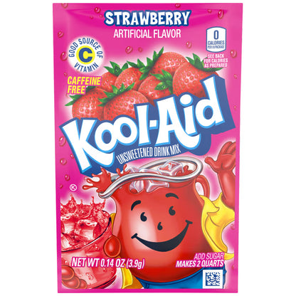 Kool Aid Unsweetened Drink Mix Strawberry 3,6g