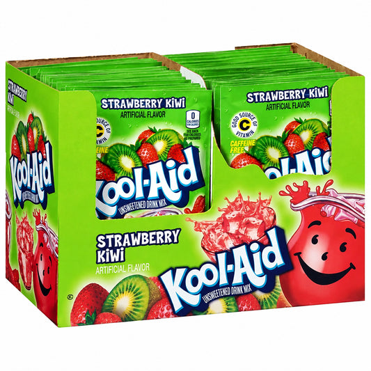 Kool Aid Unsweetened Drink Mix Strawberry Kiwi 48 x 4,8g Vorratspack
