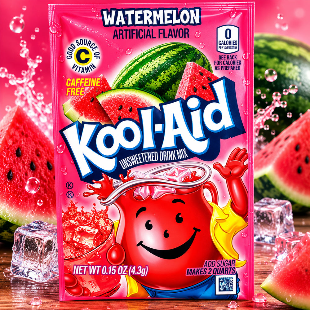 Kool Aid Unsweetened Drink Mix Watermelon 4,3g