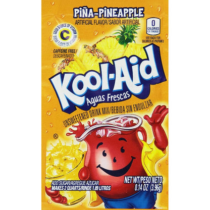 Kool Aid Unsweetened Drink Mix Pina-Pineapple 3,9g