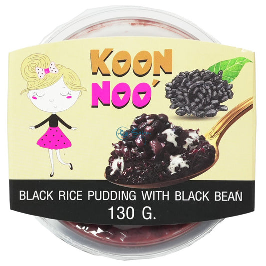 Koon Noo Black Rice Pudding with Black Bean 130g