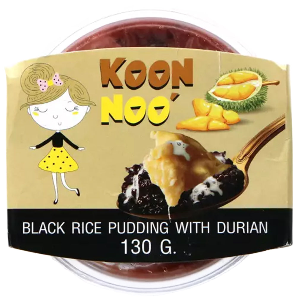 Koon Noo Black Rice Pudding with Durian 130g