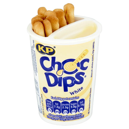 KP Snacks Choc Dips White