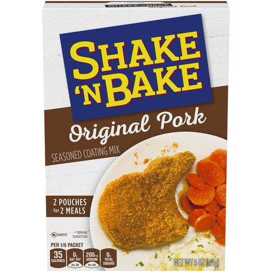 Kraft Shake 'N Bake Seasoned Coating Mix Original Pork 141g (MHD 04.04.2024)