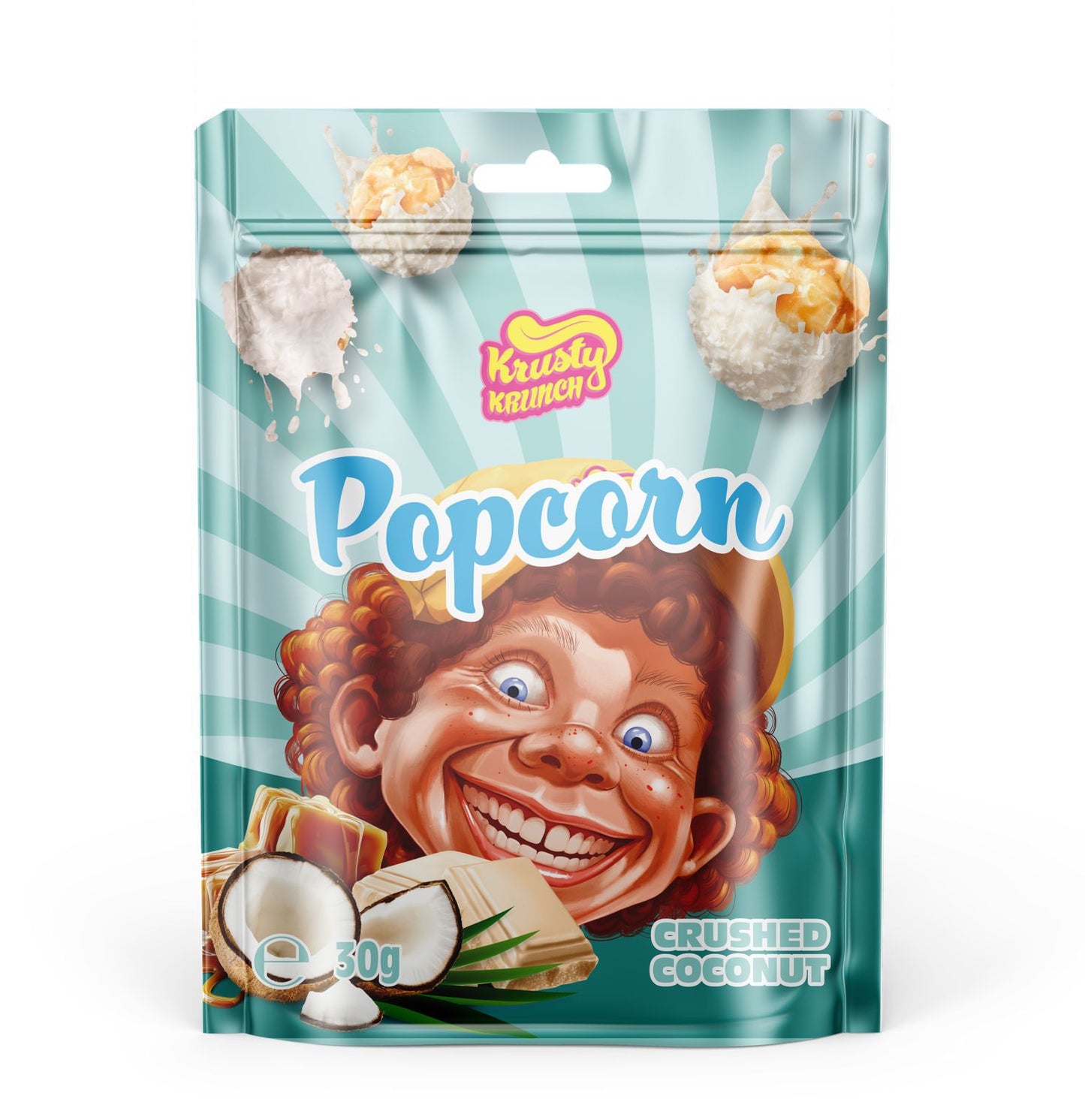 Krusty Krunch  Crushed Coconut Popcorn 30g