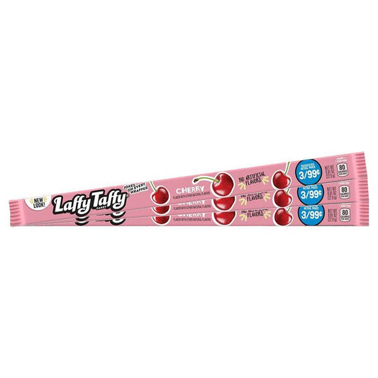 Laffy Taffy Rope Cherry - 22.9g (MHD ABGELAUFEN 25.11.2025)