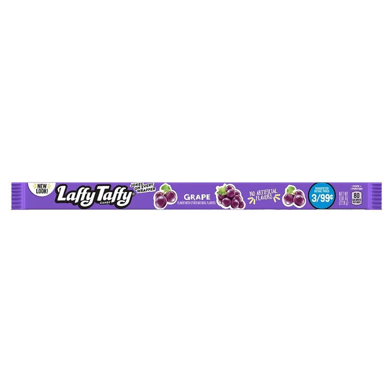 Laffy Taffy Rope Grape - 22.9g (MHD ABGELAUFEN 25.11.2025)