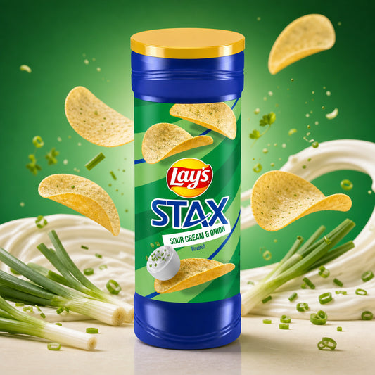 Lay's Stax Sour Cream & Onion 155,9g