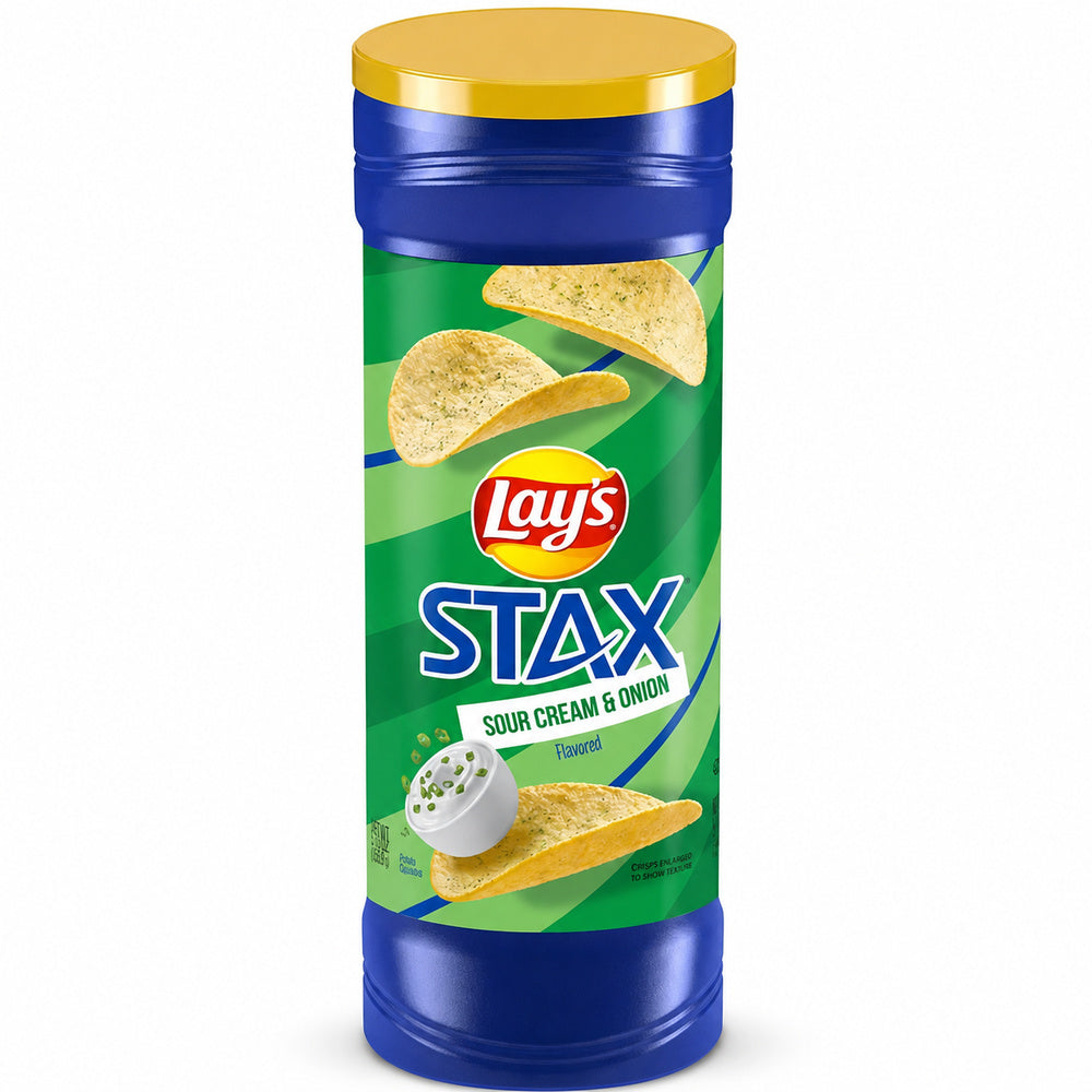 Lay's Stax Sour Cream & Onion 155,9g
