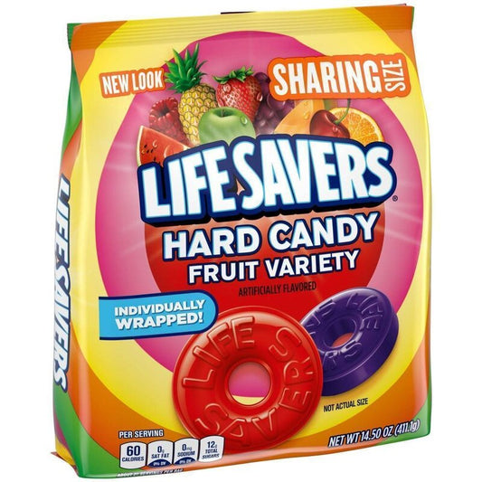 Lifesavers Hard Candy Fruit Variety 411,1g