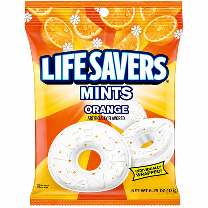 LifeSavers Hard Candy Mints Orange 177g