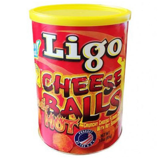 Ligo Cheese Balls Hot 85g
