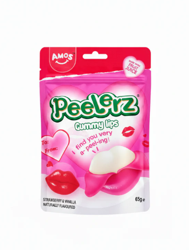 Amos Peelerz Gummy Lips 65g