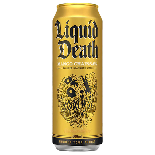 Liquid Death Mango Chainsaw Sparkling Water 500ml