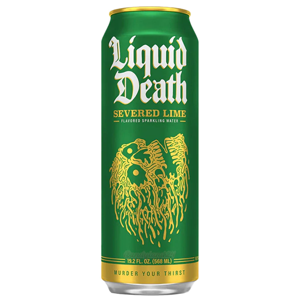 Liquid Death Severed Lime Sparkling Water 500ml
