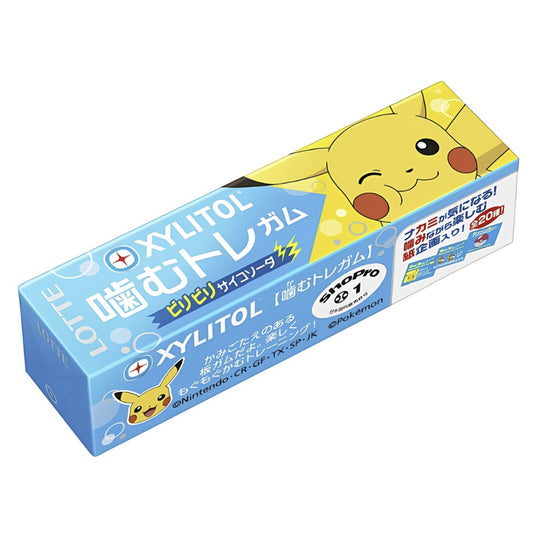 Lotte XYLITOL Kaugummi Pokémon – Pikachu Edition 26g