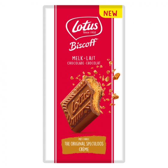 Lotus Biscoff The Original Speculoos Creme Milk Chocolate 180g