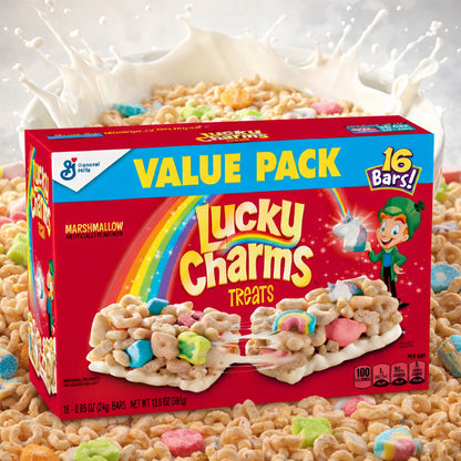Lucky Charms Cereal Treats Riegel 16 x 24g Vorratspack
