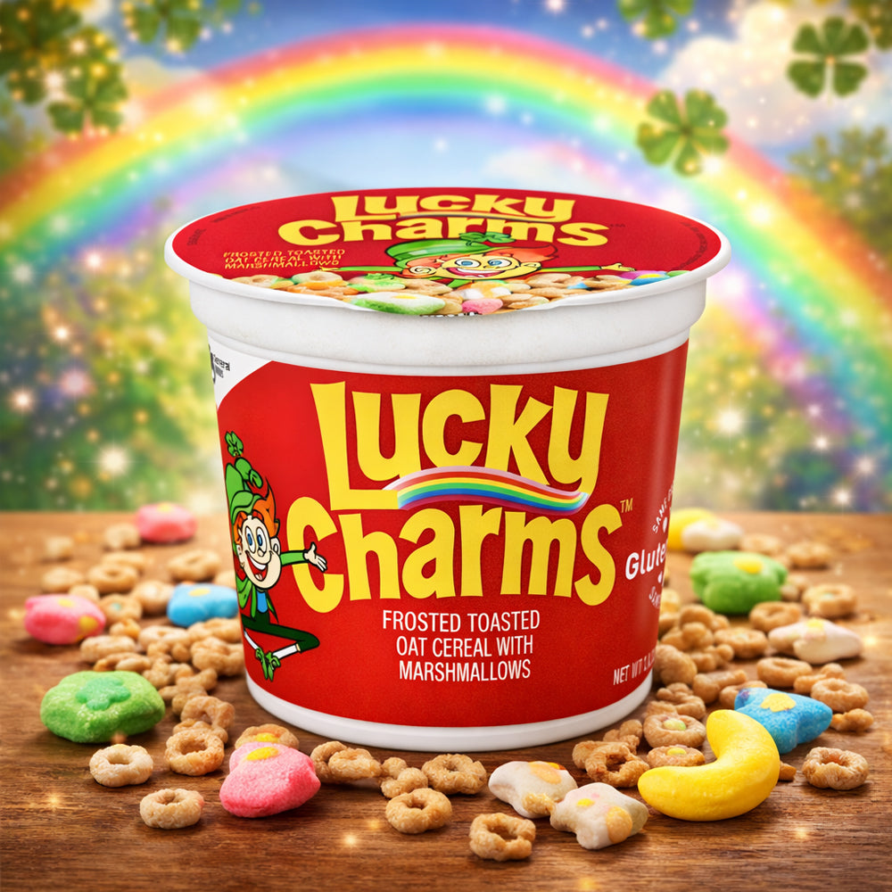 Lucky Charms Cerealien mit Marshmallows Cup 49g