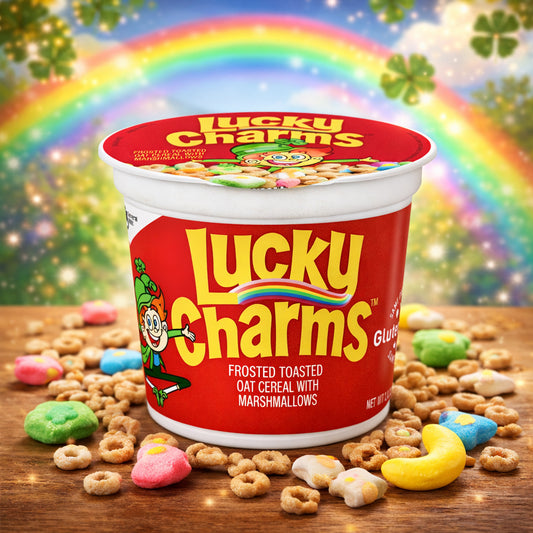 Lucky Charms Cerealien mit Marshmallows Cup 49g