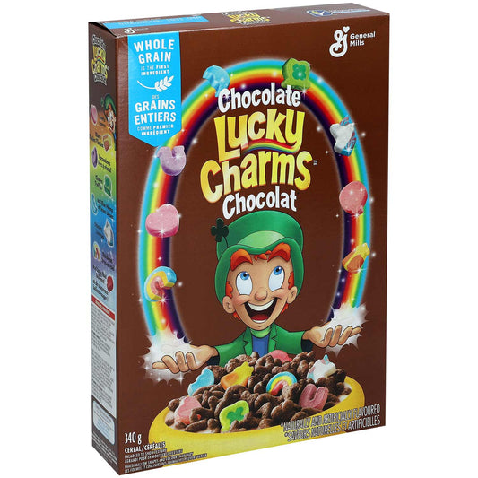 Lucky Charms - Chocolate Cerealien mit Marshmallows 340g