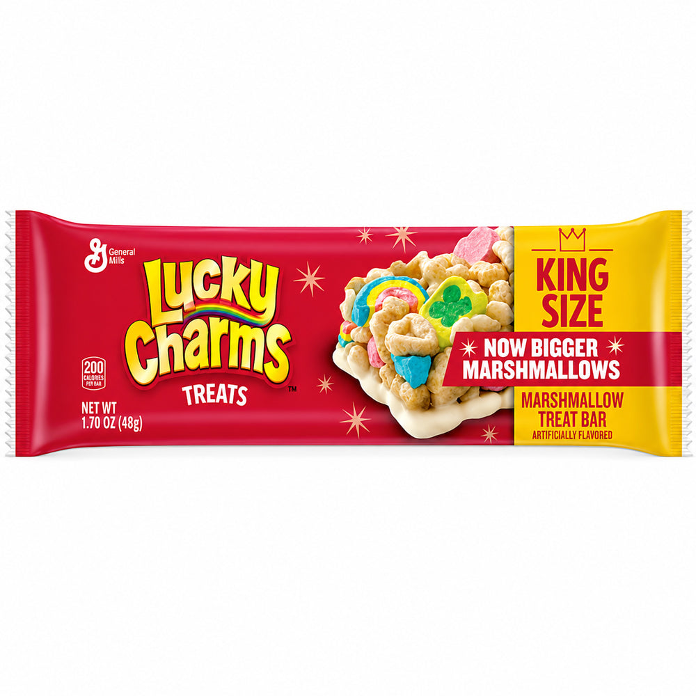 Lucky Charms Treats King Size Frühstücks Riegel 48g