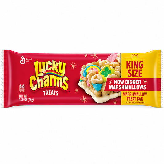Lucky Charms Treats King Size Frühstücks Riegel 48g
