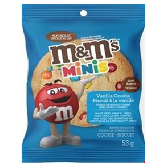 M&M's Minis Soft Baked Vanilla Cookie 53g