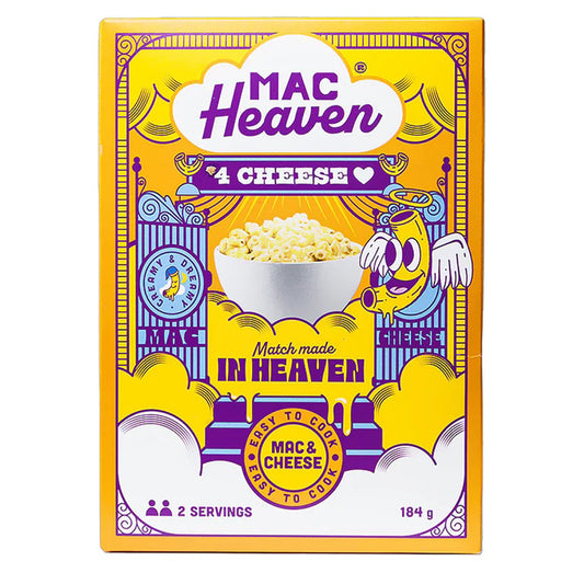 Mac Heaven Mac & Cheese 4 Cheese 184g