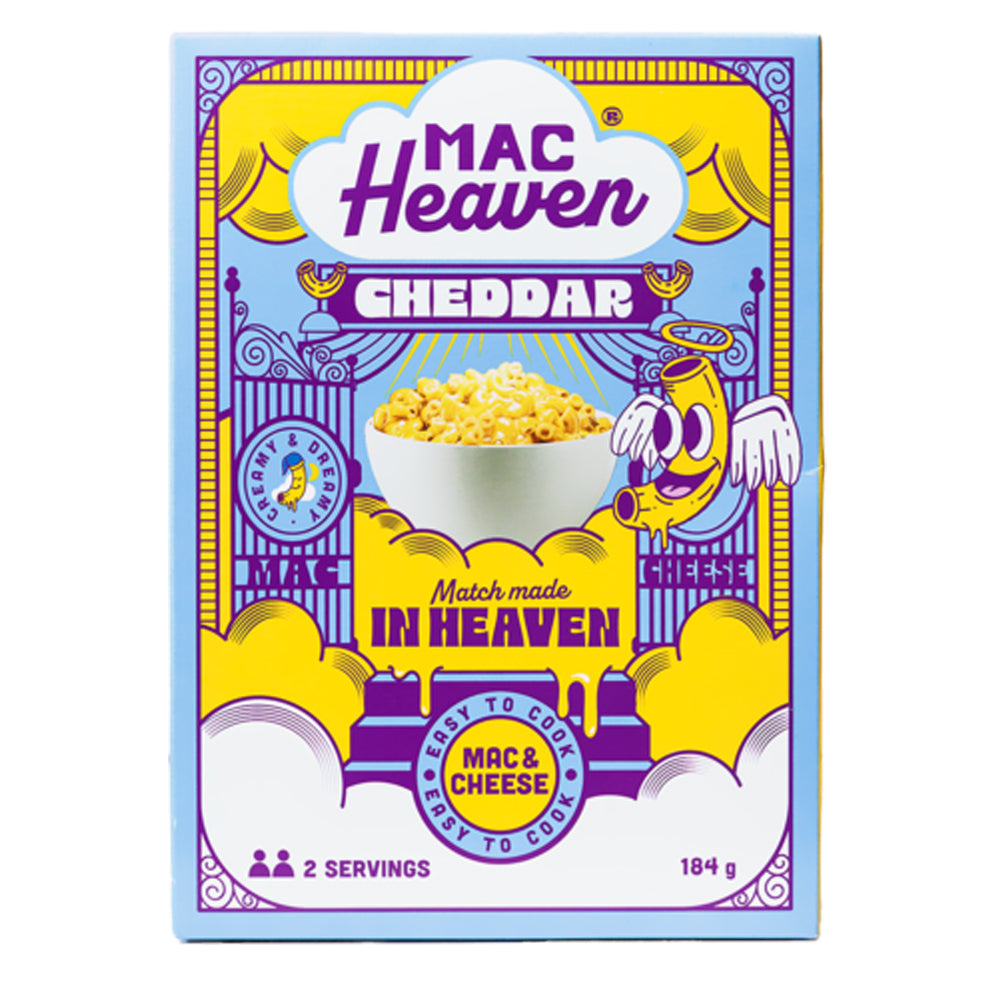 Mac Heaven Mac & Cheese Cheddar 184g