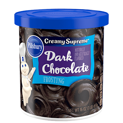 Pillsbury Frosting Creamy Supreme Dark Chocolate 453g
