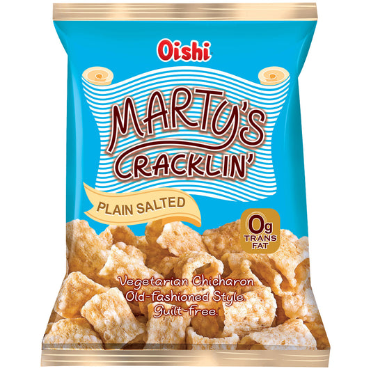 Marty's Cracklin Plain Salted Flavor 90g