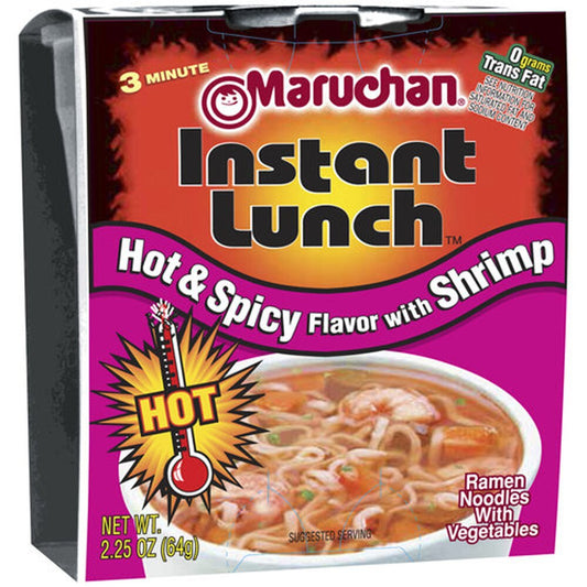 Maruchan Instant Lunch Hot & Spicy Shrimp 64g
