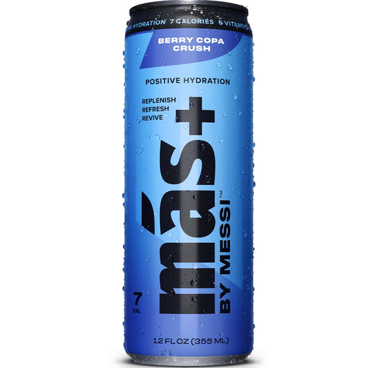 MAS+ by Messi Positive Hydration Energy Drink Berry Copa Crush 355ml
