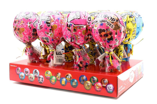 Dolci Riesen Überraschungs-Lutscher mit Spielzeug 32g