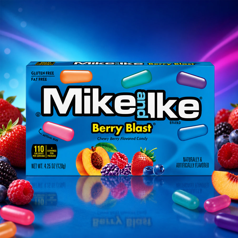 Mike and Ike Berry Blast 120g