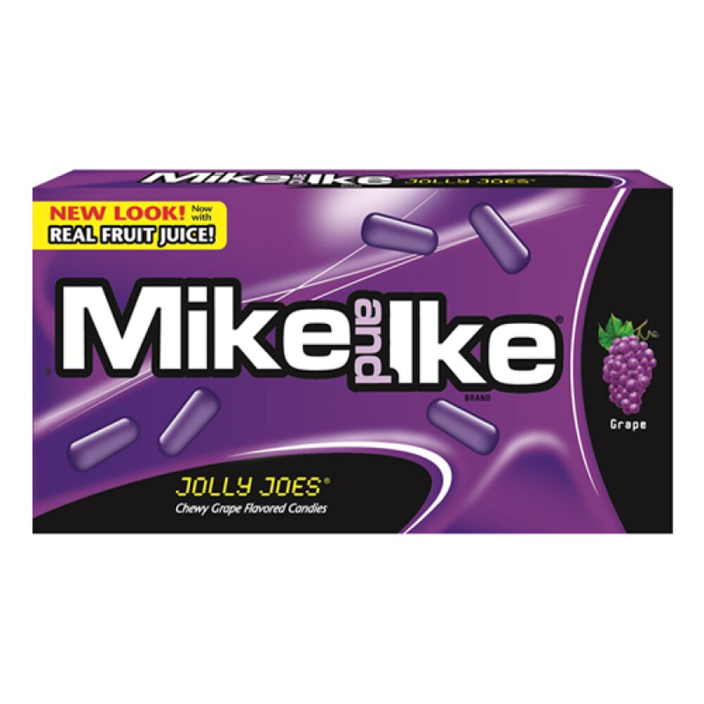 Mike and Ike Jolly Joes Grape 22g