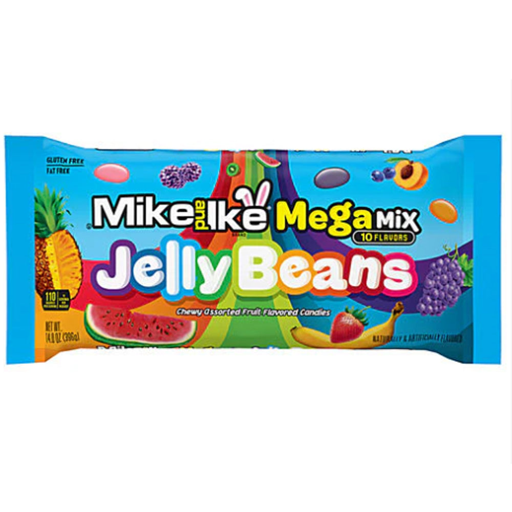 Mike and Ike Mega Mix Jelly Beans 396g