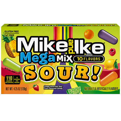Mike and Ike Mega Mix Sour 120g