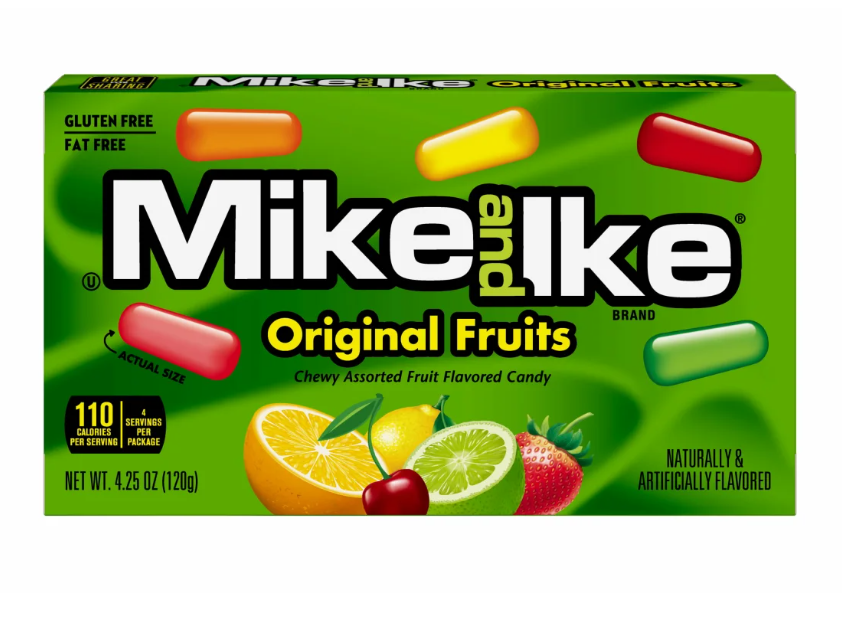 Mike and Ike Original Fruits 120g
