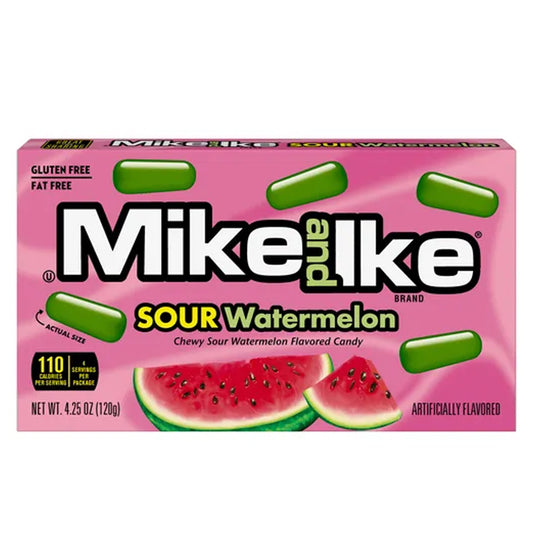 Mike and Ike Sour Watermelon 120g