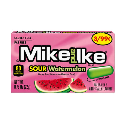 Mike and Ike Sour Watermelon 22g