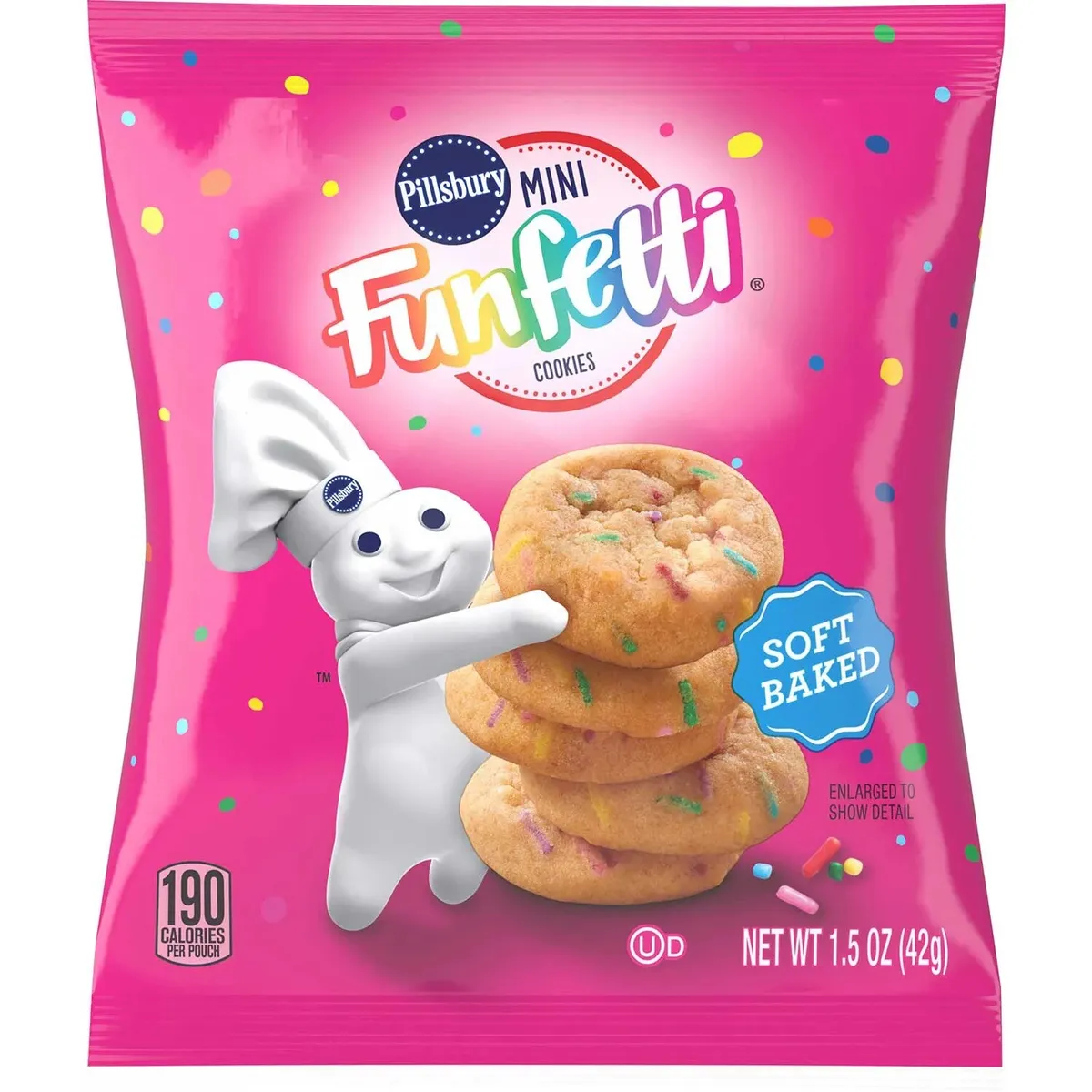 Pillsbury Mini Funfetti Cookies 42g