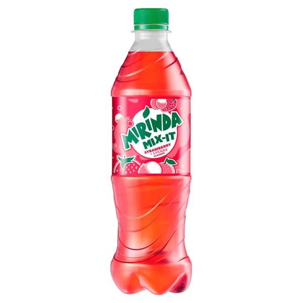 Mirinda Mix-It Strawberry Lychee 500ml Flasche (PL)